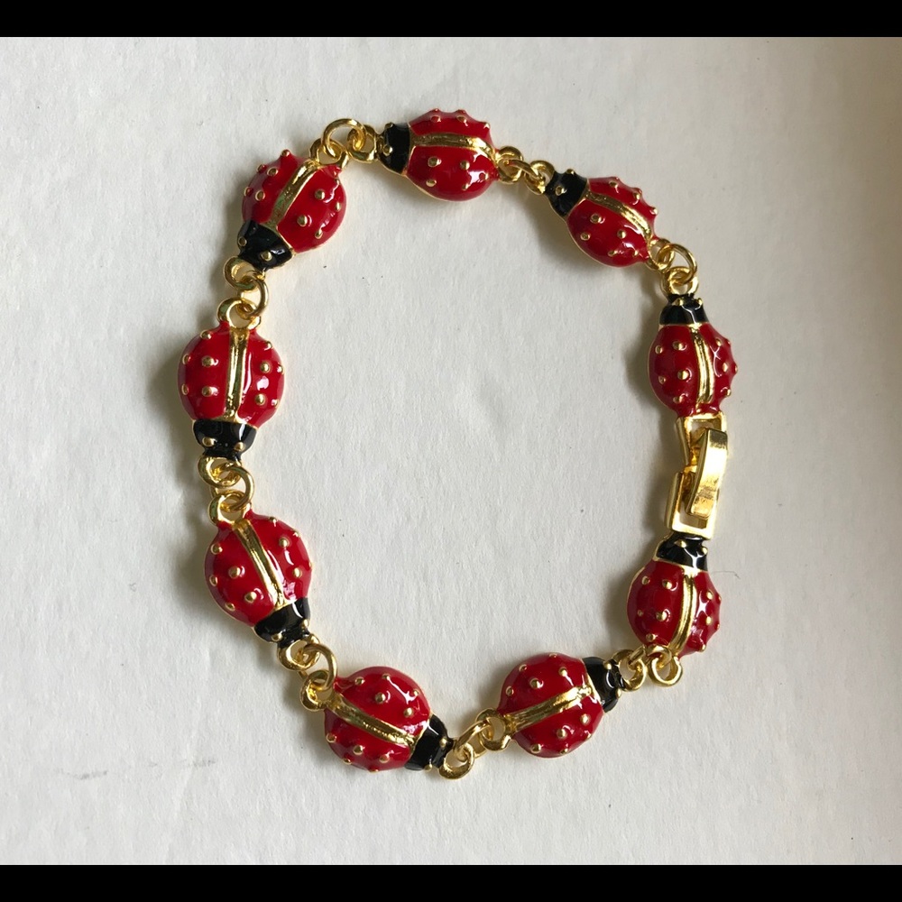 Red Ladybug Bracelet